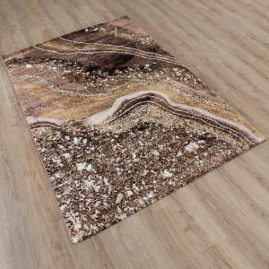 Ковры из Турции Elsa L884A Brown/Black, фото 3
