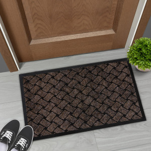 Коврик придверный Corino коричневый, фото 7