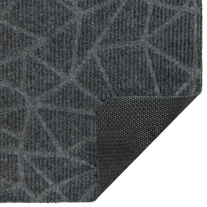 Коврик придверный Дюран Битое стекло серый, фото 5