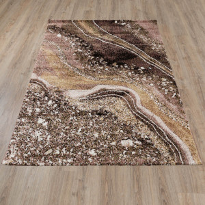Ковры из Турции Elsa L884A Brown/Black, фото 2