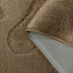 Комплект ковриков на пенорезине FLO 3001 CARAMEL с вырезом, фото 4