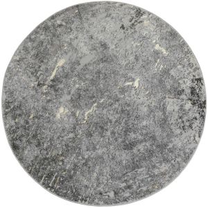 Ковры из Турции ALMIRA E1621 GREY/GOLD круг, фото 1