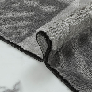 Комплект ковриков на пенорезине FLO 3332 GREY MİX с вырезом, фото 5