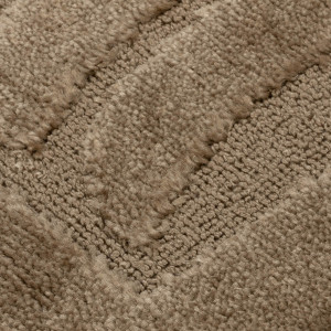 Комплект ковриков на пенорезине FLO 3002 CARAMEL с вырезом, фото 10