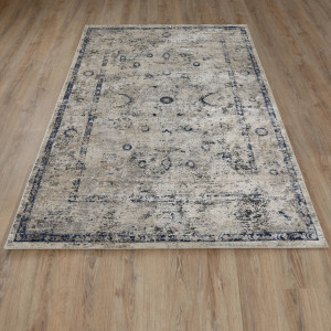 Ковер Aster A2078A Ivory/Blue, фото 5