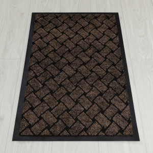 Коврик придверный Corino коричневый, фото 2