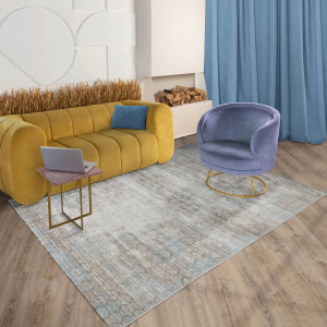 Ковер MATERA GK33A GREY HB/BLUE, фото 6