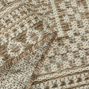 Ковер PAROS 6672A L.BROWN/WEISS, фото 4