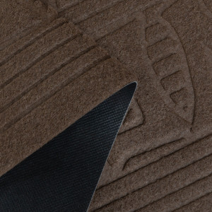 Коврик придверный Лакрум Welcome прямоугольник коричневый, фото 4