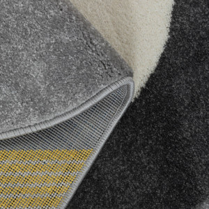 Ковры из Турции REGGI L267A L.GREY/YELLOW овал, фото 4