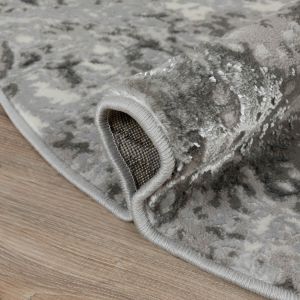 Ковры из Турции ALMIRA GR734 GREY/GREY круг, фото 3