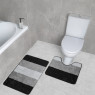 Комплект ковриков на пенорезине FLO 3201 GREY MİX с вырезом, фото 6