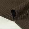 Коврик придверный Дюран Волна Вертикальная коричневый, фото 11