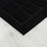 Коврик придверный Лакрум Steen полукруг черный, фото 8