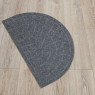 Коврик придверный Лакрум Steen полукруг серый, фото 3