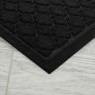 Коврик придверный Лакрум Орнамент прямоугольник черный, фото 10