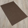 Коврик придверный Лакрум Welcome прямоугольник коричневый, фото 3