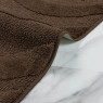Комплект ковриков на пенорезине FLO 3018 BROWN с вырезом, фото 5