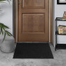 Коврик придверный Лакрум Орнамент прямоугольник черный, фото 6