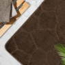 Комплект ковриков на пенорезине FLO 3008 BROWN с вырезом, фото 8
