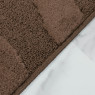 Комплект ковриков на пенорезине FLO 3018 BROWN с вырезом, фото 8