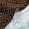 Комплект ковриков на пенорезине FLO 3018 BROWN с вырезом, фото 9