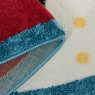 Ковры из Турции COLOR (shapes) L368B WHITE/RED, фото 2