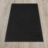 Коврик придверный Лакрум Орнамент прямоугольник черный, фото 2