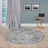 Ковры из Турции ALMIRA GR734 GREY/GREY круг, фото 5