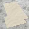 Комплект ковриков на пенорезине FLO 3018 BEIGE с вырезом, фото 3
