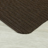 Коврик придверный Дюран Волна Вертикальная коричневый, фото 9