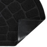 Коврик придверный Лакрум Steen полукруг черный, фото 5