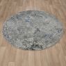 Ковры из Турции ALMIRA E1621 GREY/N.BLUE круг, фото 2