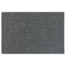 Коврик придверный Лакрум Welcome прямоугольник серый, фото 1