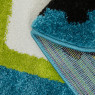Ковры из Турции COLOR (shapes) L564A BLUE/GREEN, фото 2