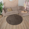 Ковры из Турции Sher PC00A Taupe/Taupe круг, фото 5