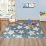 Ковры из Турции REGGI H913A L.BLUE/WHITE, фото 5