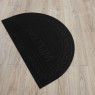 Коврик придверный Лакрум Welcome полукруг черный, фото 3