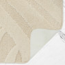 Комплект ковриков на пенорезине FLO 3018 BEIGE с вырезом, фото 9