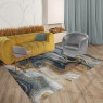 Ковры из Турции Elsa L631A Blue/Yellow, фото 6