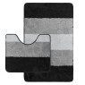 Комплект ковриков на пенорезине FLO 3201 GREY MİX с вырезом, фото 1