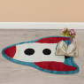 Ковры из Турции COLOR (shapes) L368B WHITE/RED, фото 5