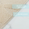Комплект ковриков на пенорезине FLO 3018 BEIGE с вырезом, фото 2