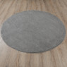 Ковры из Турции Sher PC00A Grey/Grey круг, фото 2