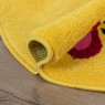 Ковры из Турции COLOR (shapes) L847A YELLOW/YELLOW круг, фото 4