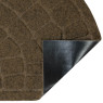 Коврик придверный Лакрум Steen полукруг коричневый, фото 5