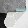 Комплект ковриков на пенорезине FLO 3201 GREY MİX с вырезом, фото 4